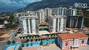 Купить пентхаус в Алании с видом на море. Недвижимость в Турции. Квартира в Алании 4+2. Алания.