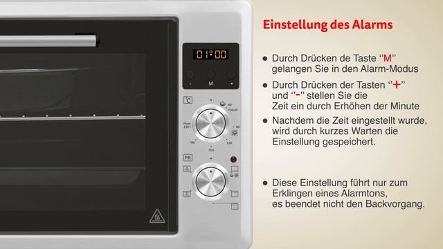 Minibackofen 50 Liter – ICQN Mit Digitalem Timer Und Umluft смотреть онлайн