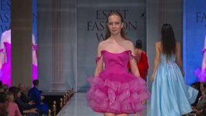 МОДНО! Показ мод, организатор Estab Vogue, дизайнер Анна Иванова Lace Novella на Estet Fashion Week