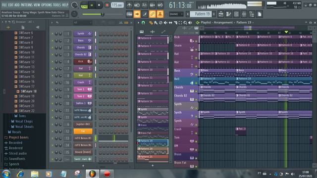 Song Magic - New Italo Disco Instrumental (By Anailson Souza) FL Studio 20 смотреть онлайн