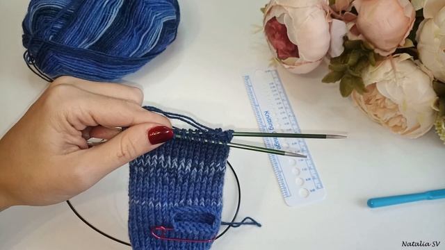 Детские варежки. Самый простой способ. Подробный МК
