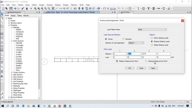 ETABS Free Course| Analysis of beam with fixed and hinge support |Lec no 14 #etabs #civilengineerin