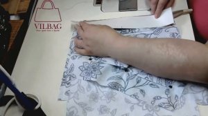 №22-4 Вшиваем молнию в подклад сумки  Собираем внутренний мешок