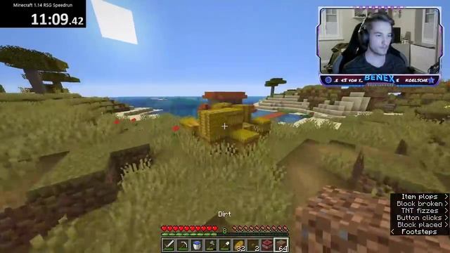 [World Record] Minecraft beaten in 22:18 | Random Seed Glitchless смотреть онлайн