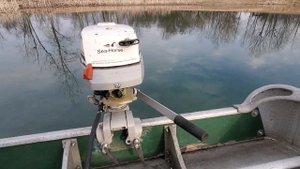 1984 Johnson 4hp Outboard Motor Pond Test