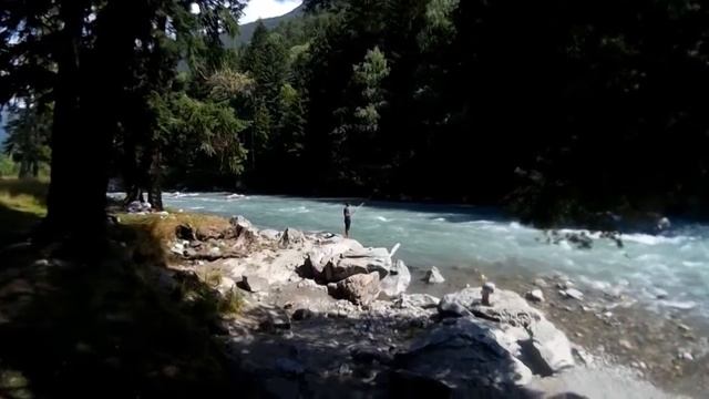 Архыз сплав по реке на лодке(рафтинг), поход в лес.(Серия 2) смотреть онлайн