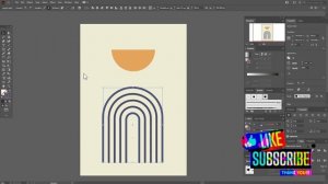 3 ABSTRACT MODERN ART POSTERS WITH 100% VECTOR TEXTURE  | ADOBE ILLUSTRATOR TUTORIAL