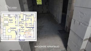 Дом из газоблоков. Обзор планировок дома на основе типового "Терем-03".  Компания "Свой Терем".