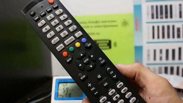 Huayu RM-L1120+8 настройка универсального пульта смотреть онлайн