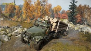 КРАЗ 255 ЛЕСОВОЗ SnowRunner