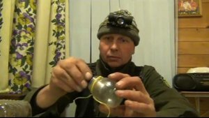 Торпеда для протяжки сетей подо льдом
