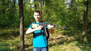 АК-74 из реальной жизни против АК-103 из игры Метро Исход. АК из дерева своими руками