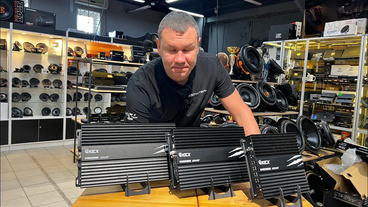 Обзор усилителя KICX RX4.120 ver.2 KICX RX2.200 ver.2 KICX RX1050D ver.2 Видео от Автостиль смотреть онлайн