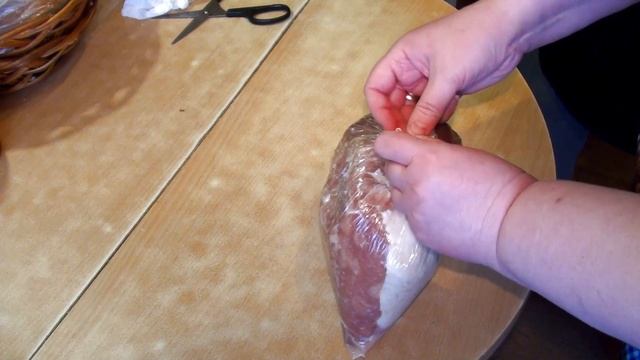 Сыровяленый свиной карбонат / Sun-dried pork carbonate