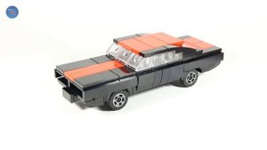 How to build Lego Dodge Charger 1969 Как собрать Лего Додж Черджер самоделка