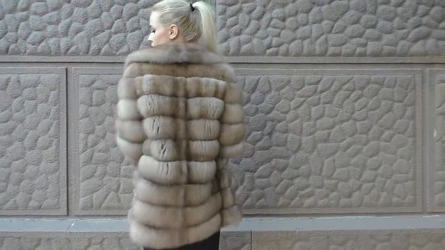 Шуба из куницы. Модель №30 смотреть онлайн