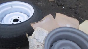 Как быстро покрасить ржавые диски!