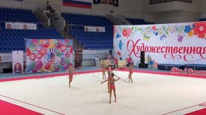 Первенство Московской области по художественной гимнастике в групповых упражнениях «Успех»