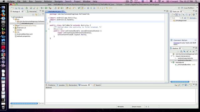 Android App Development: Hello World