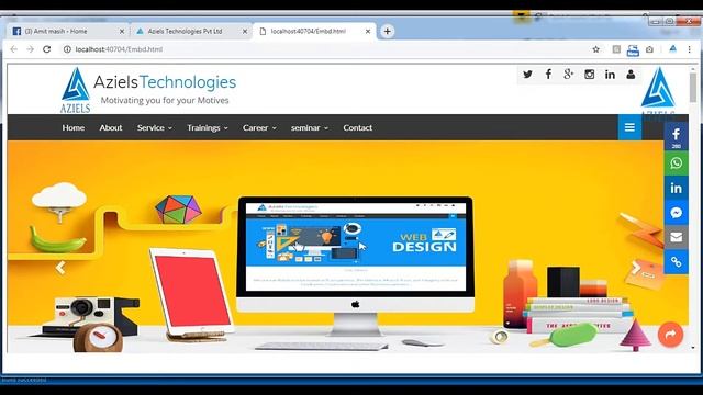How to embed a website into another website