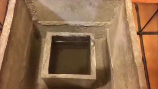 Образец бетона с добавкой Д-5 в воде