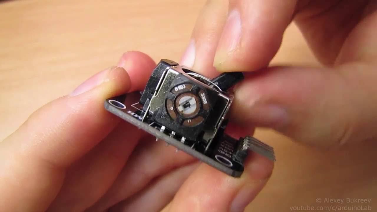 Подключение джойстика к Arduino