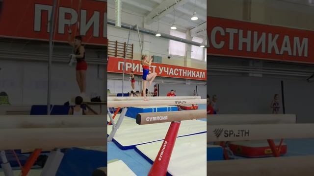 ‼️Спортивная гимнастика. Упражнения на бревне по II разряду произвольная программа ‼️