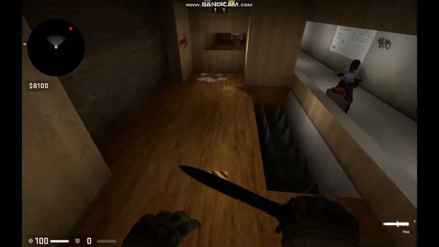 CS:GO DeathRun на 2 картах 1 часть