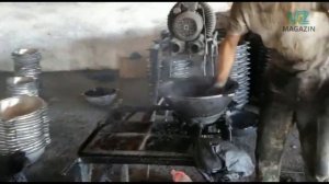 Производство чугунных казанов в г. Наманган, Узбекистан