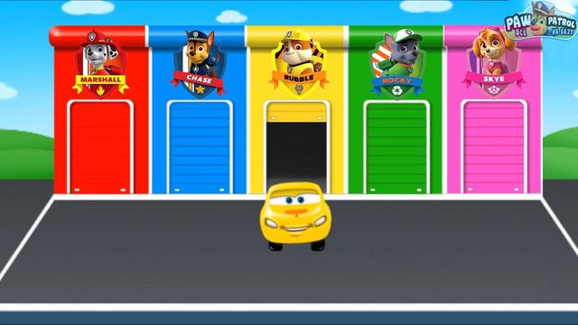 Щенячий патруль в HD новые серии щенки учат цвета мультик PAW патруль смотреть онлайн