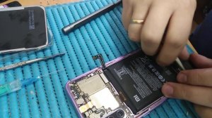 Xiaomi mi 9 - замена экрана, разборка. Подробно
