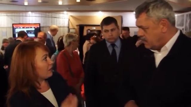 Бывший прокурор Герасименко на встрече с губернатором Ямала