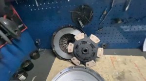 Volkswagen Bora 1.9tdi усиливаем сцепления переводим на керамику