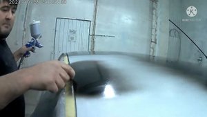 покраска машины своими руками крыша в черный цвет