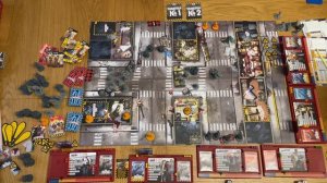 Играем 1-ю миссию в Зомбицид. Вторая редакция: Вашингтон, округ Зомбия (Zombicide: Washington Z.C.)