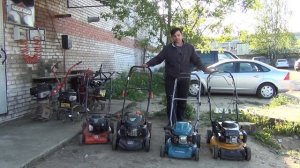 Обзор бензиновых газонокосилок