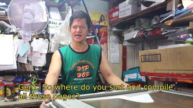 Risograph Shop + 19th Century Peerless Gem Paper Cutter- cool workspace in Metro Manila, Philippine смотреть онлайн