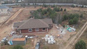 Реализация проекта одноэтажного дома с террасой.