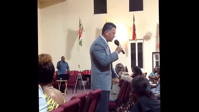 Evangelist John Ramirez at Power Week St.Thomas Virgin Islands