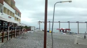 Пансионат Шексна ( Сочи ) Пляж пансионата