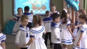 "Морское путешествие". Детский танец.