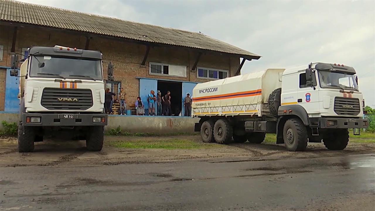 В Харьковскую область привезли 50 тонн продовольствия и предметов первой необходимости
