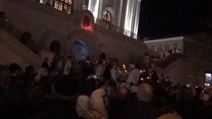 Стихиры Пасхи (Сретенский монастырь, 8 апреля 2018)