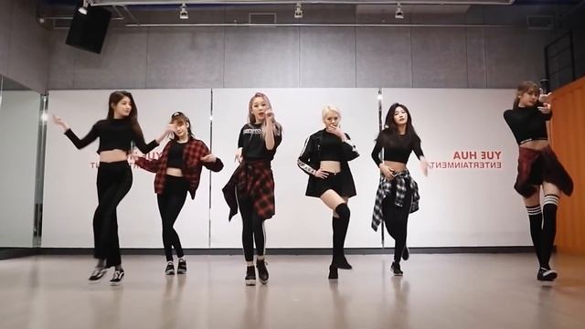 [EVERGLOW - Bon Bon Chocolat] dance practice mirrored смотреть онлайн