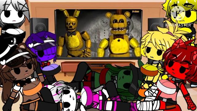 Реакция персонажей FNIA на Как Прочитать Все Книги FNAF и не сойти с ума / Мозговзрыв 12. 6/6