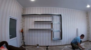 декоративная полка из гипсокартона своими руками.