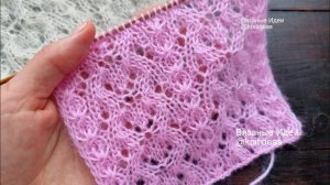 НЕВЕРОЯТНО НЕЖНЫЙ УЗОР! Воздушный мохер!