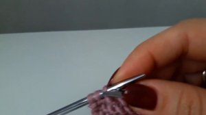 Убавление петель при вязании платочной вязкой