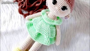 Амигуруми: схема Кукла Моника | Игрушки вязаные крючком