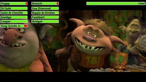 Trolls (2016) Final Battle with healthbars